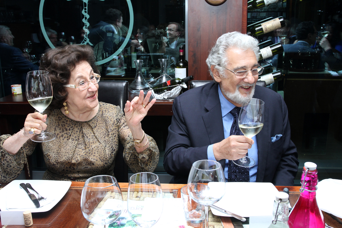 Plácido Domingo budai vendégségben