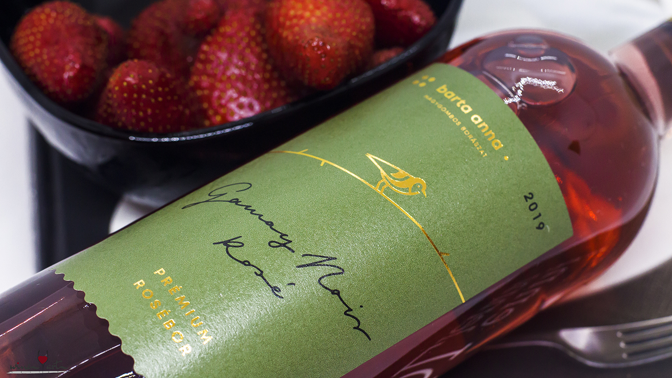 Ilyen egy jó rozé: Barta Anna Gamay Noir Rosé 2019