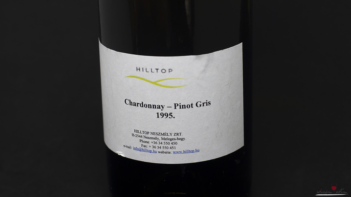 A hónap felfedezettje: Hilltop Chardonnay-Pinot Gris 1995