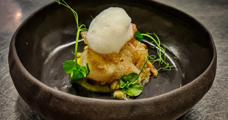 Fésűkagyló szalonna köntösben… és egy pohár furmint