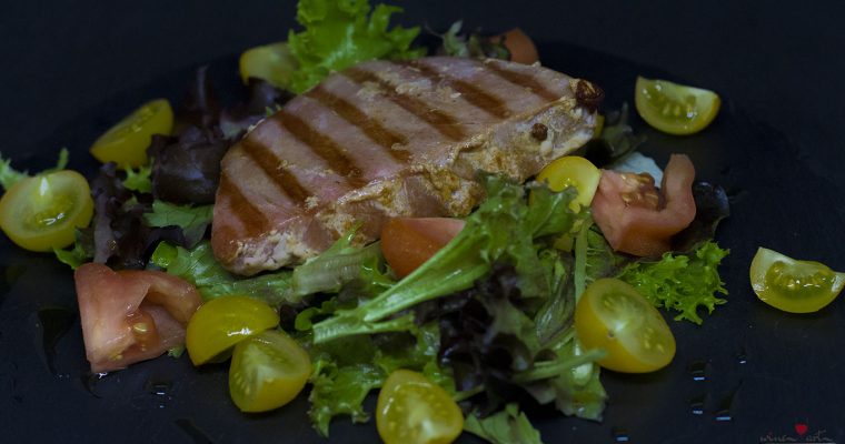 Tonhal steak egyszerűen