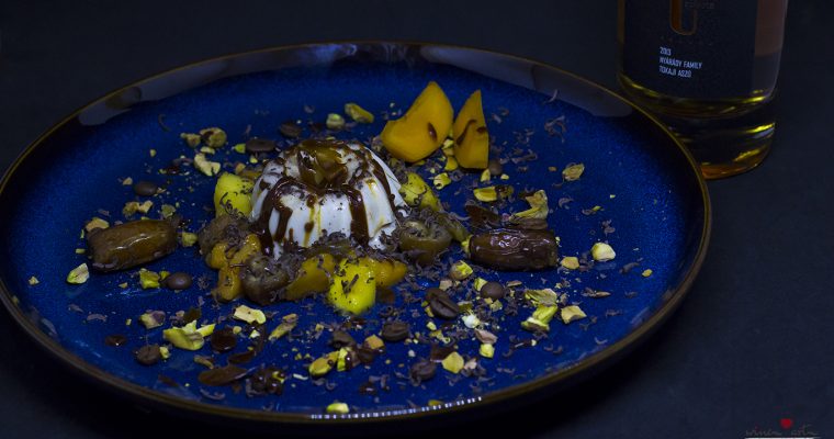 Kávés panna cotta házi karamellöntettel