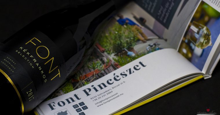 Font Pincészet, egy jóivású kékfrankos